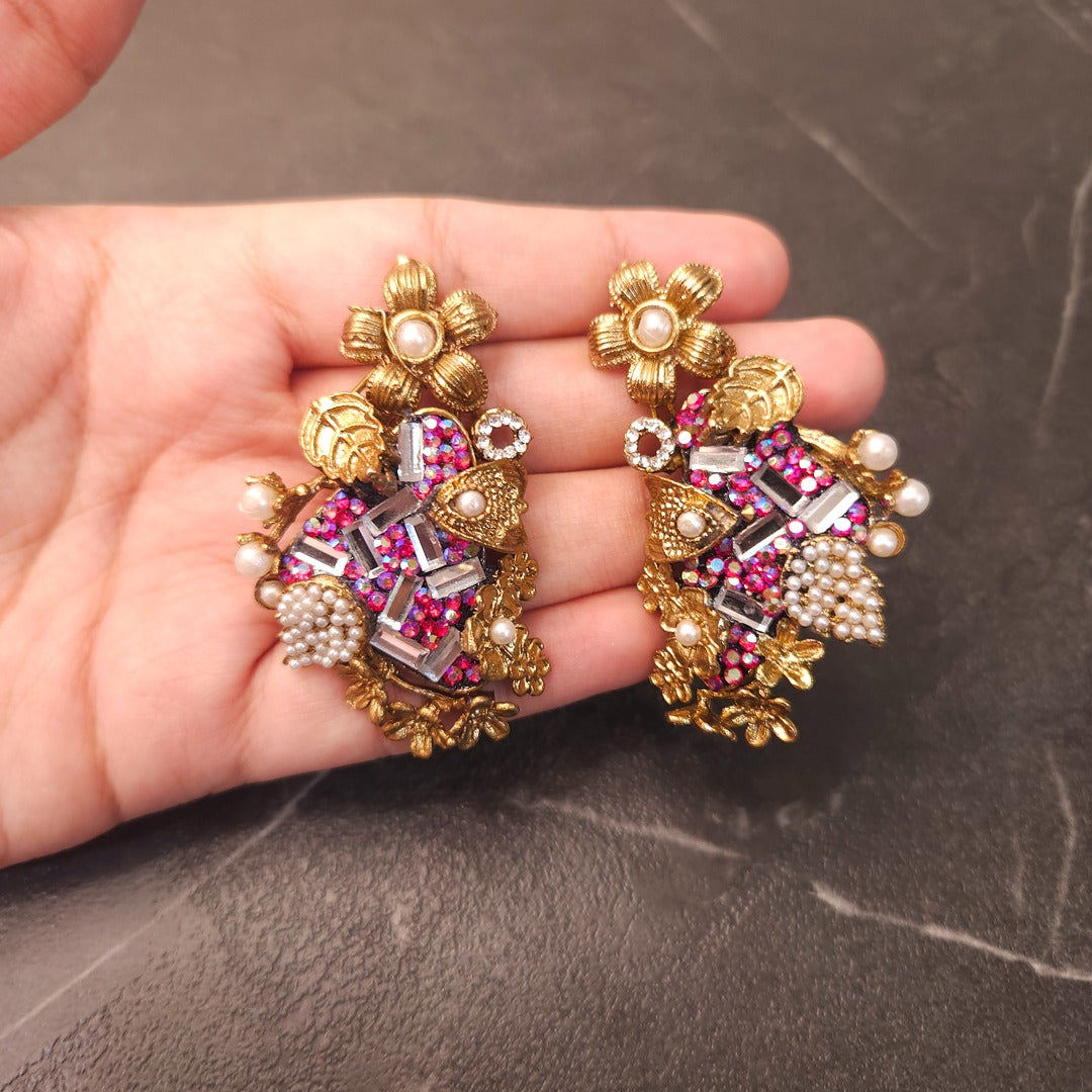 Turkish Pink Bloom Choker
