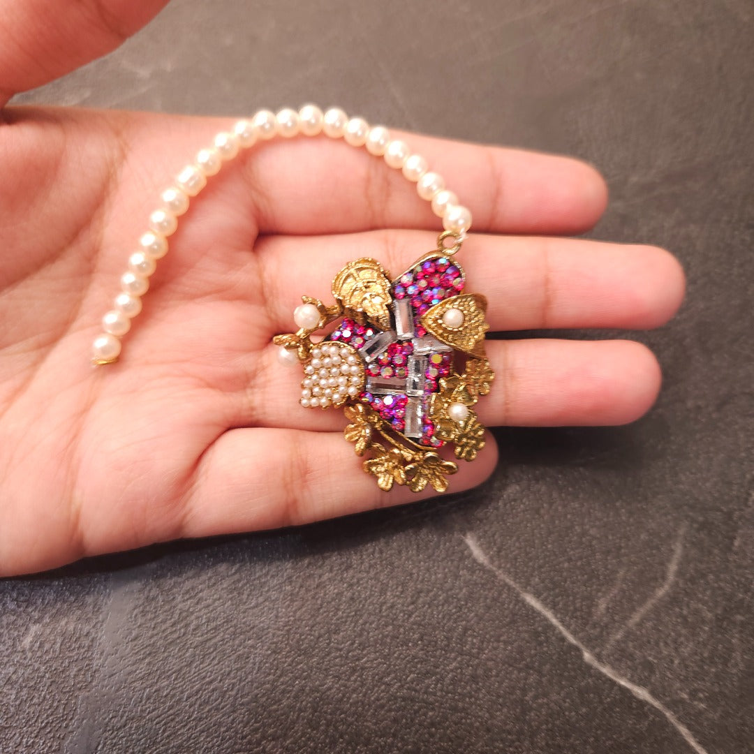 Turkish Pink Bloom Choker
